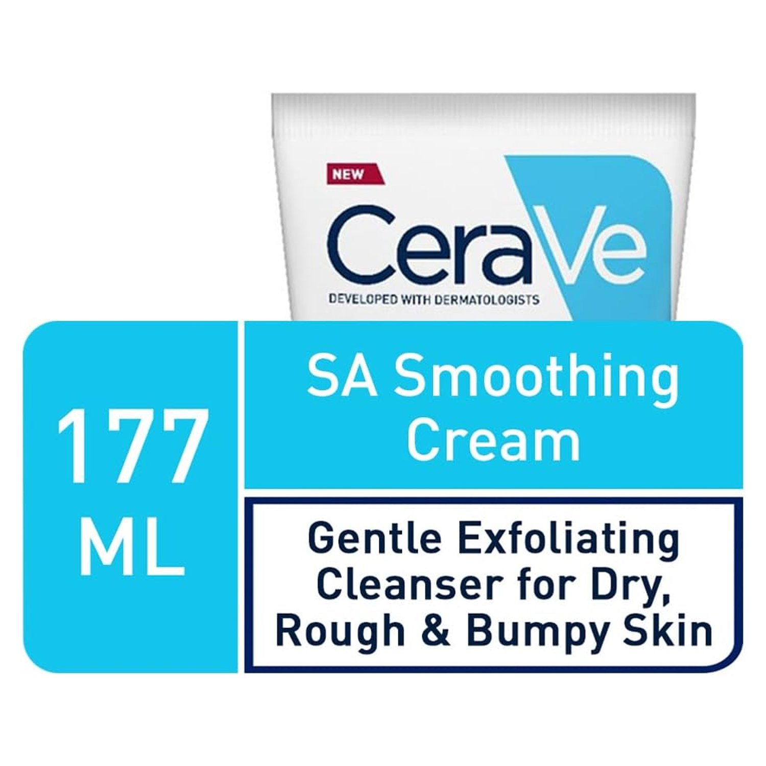 Cerave SA Smoothing Cream for Dry, Rough, Bumpy Skin - 177ml - Image 2